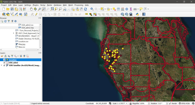 do vector or raster mapping in qgis