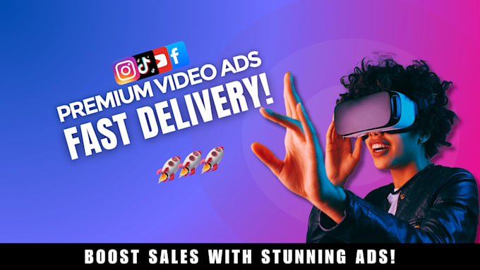 create business promotional video ads or short video ads