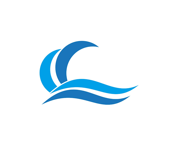 design awesome pool and spa logo with satisfaction guaranteed