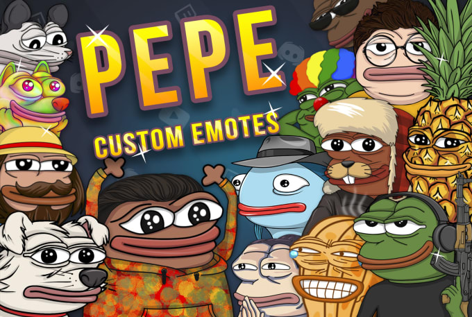 Hire a freelancer to create pepe twitch emotes