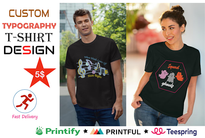 provide a creative and unique t shirt design