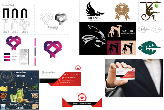 design logo, all branding stationary and business card