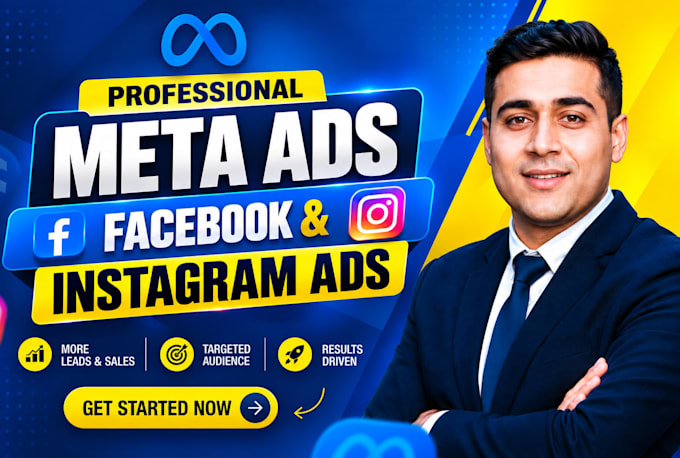 setup and manage facebook ads campaign, instagram ads, fb or meta ad marketing