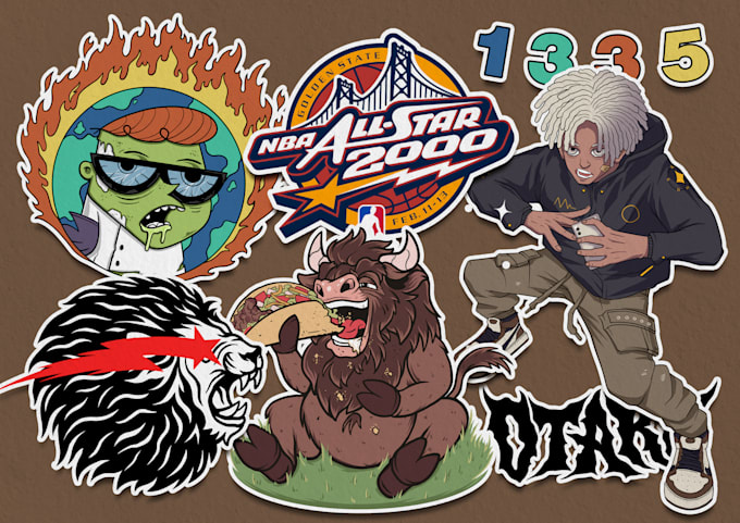 create awesome custom design sticker