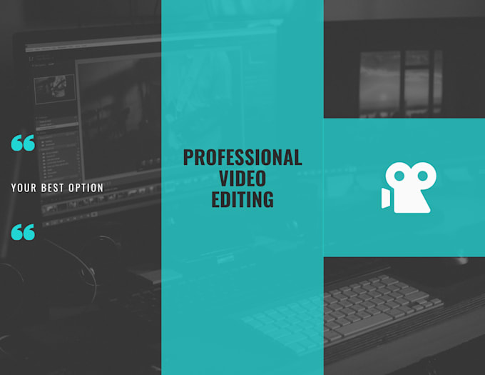 cut, edit, add background music or logo to your video
