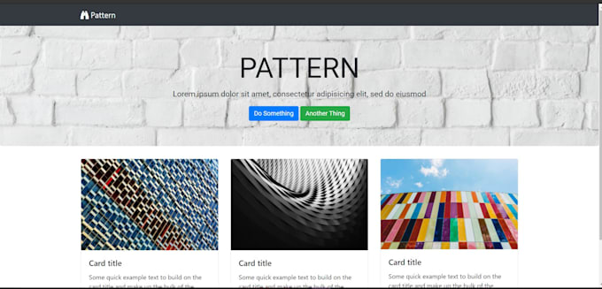 Create a one page website using html css and js by Eshaan01 | Fiverr