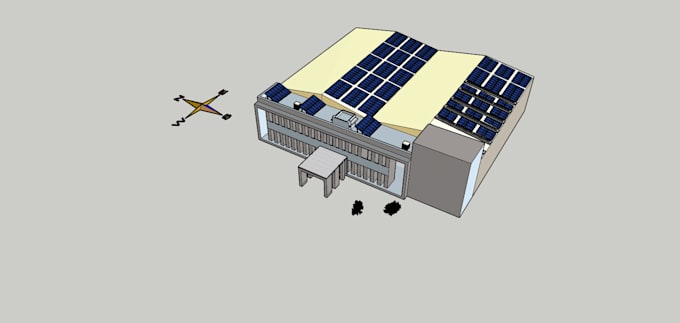 provide complete solar plant design