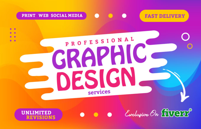 Be your professional graphic designer by Creativeinvento | Fiverr