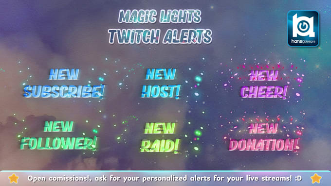 create custom animated twitch alerts for your stream