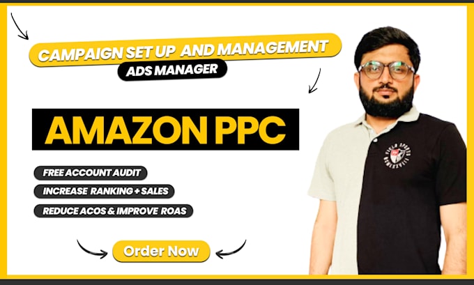 create manage optimize amazon PPC campaign ads amazon advertising