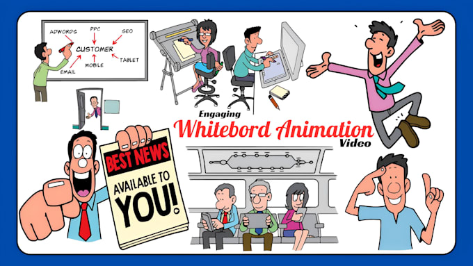 create a whiteboard animations explainer video