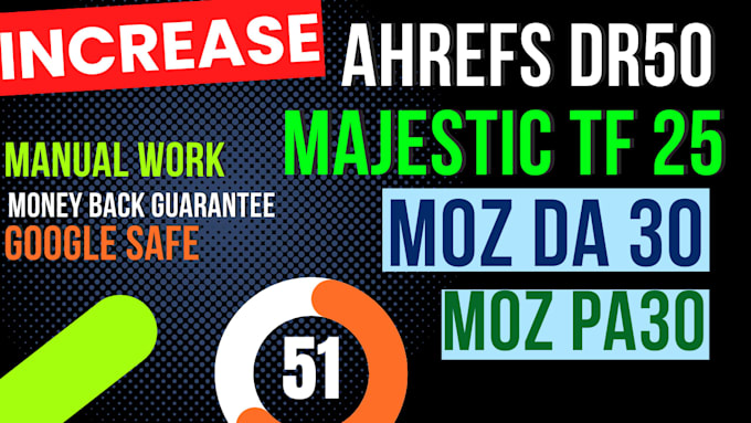 increase ahrefs domain rating and moz da very fast