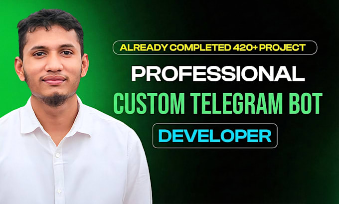 make a custom telegram bot for your business