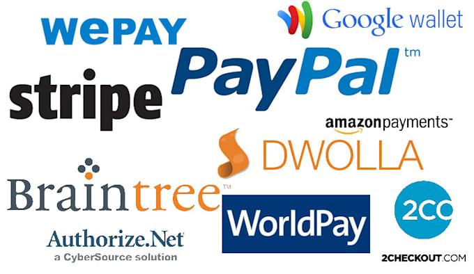 integrate any payment gateway in your site