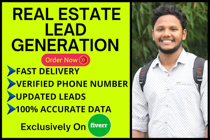 do real estate research and lead generation