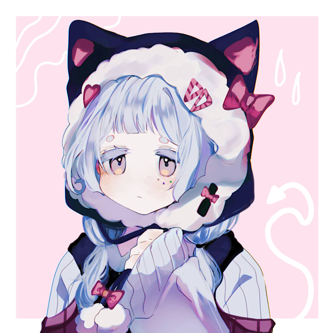 draw your roblox or minecraft avatar in anime style