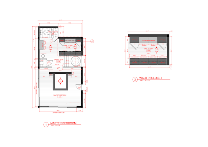 draw floor plans in autocad 2d