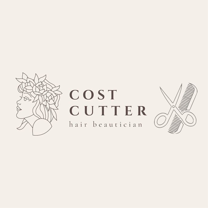 Create innovative logo cost cutter by Explore_123 Fiverr