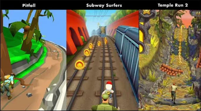 Surf Game Subway Surfers Video Develop Mobile Game App