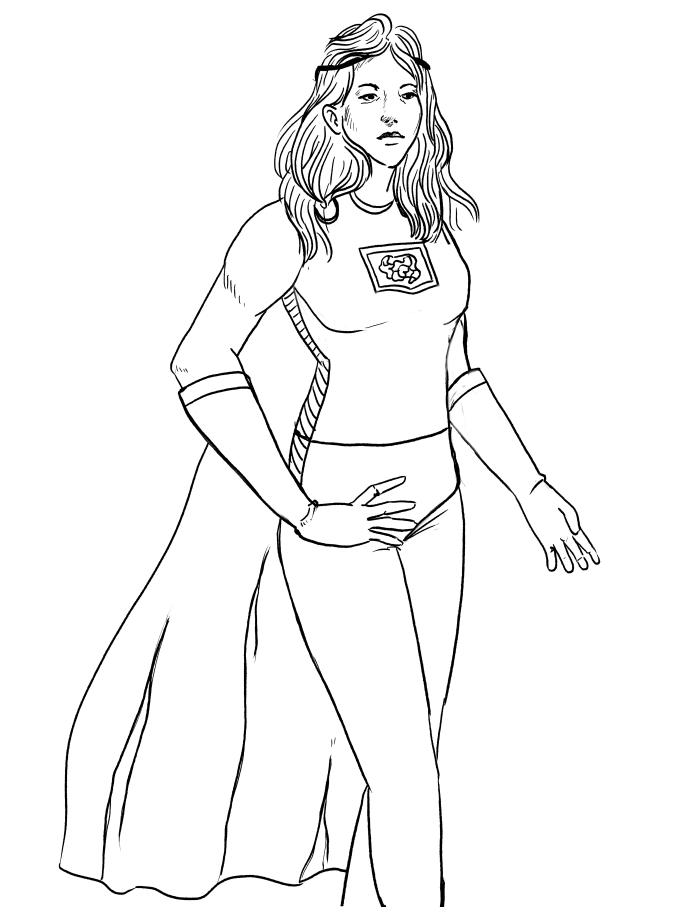 Draw yourself as superhero by Rameliya Fiverr
