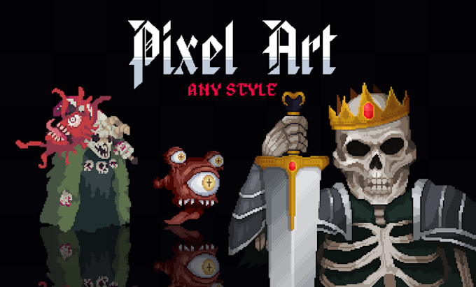 do pixel art and animation for you