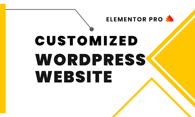 build custom wordpress websites using elementor pro