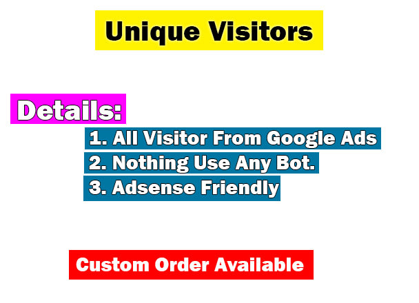bring real visitors, targeted web traffic, using google ads