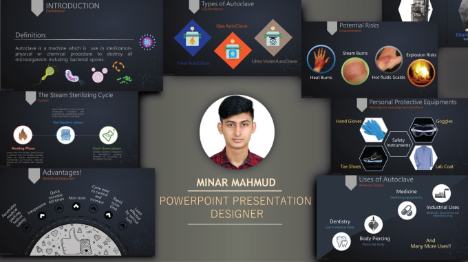 Create stunning modern powerpoint presentation by Minarmahmud45 | Fiverr