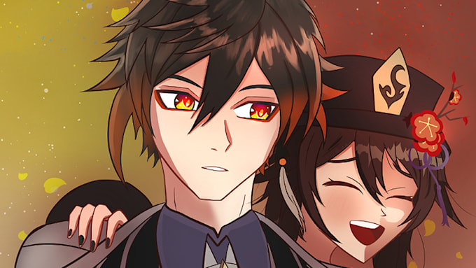 draw your favorite character in anime style