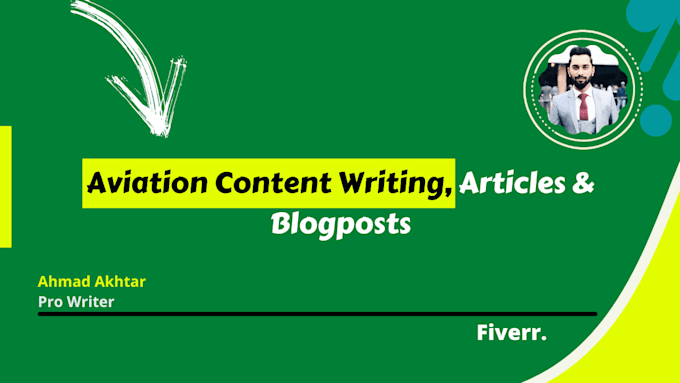 write aviation content, aviation blog post, article on any topic