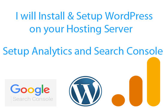 install and setup wordpress on hosting server