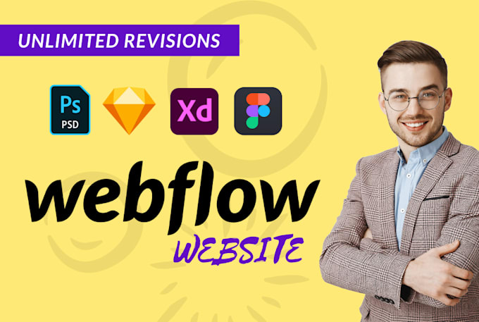 create a responsive webflow website design