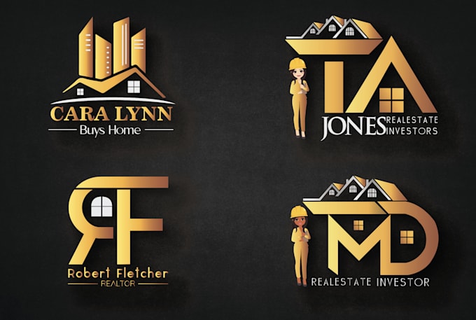 design realtor and real estate business logo