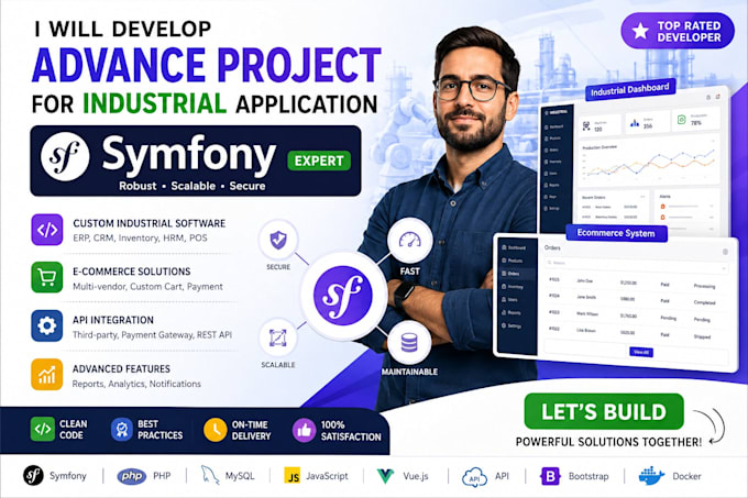 develop ecommerce project with full integration