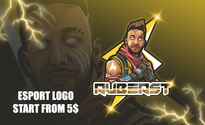 illustrate stunning mascot esport logo from your photo