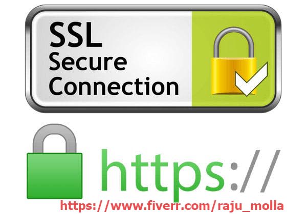 install and configure SSL on site to make it secure
