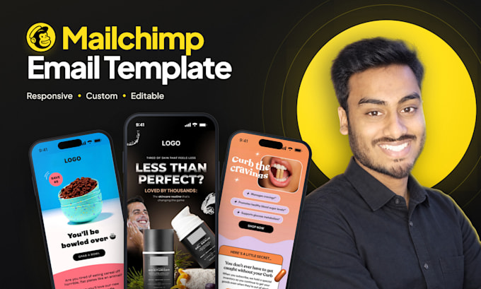 design responsive mailchimp email template