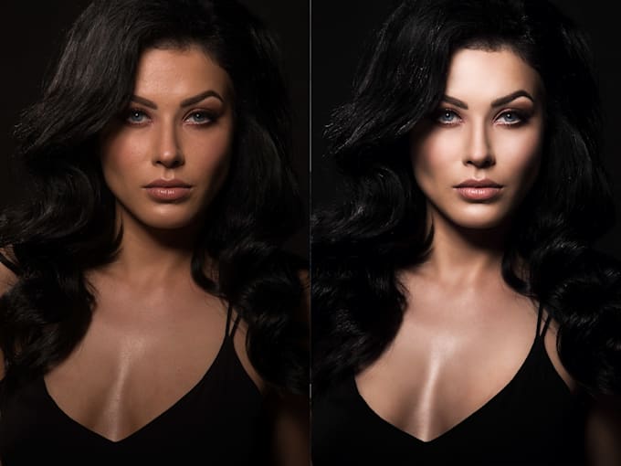 do high end fashion retouching