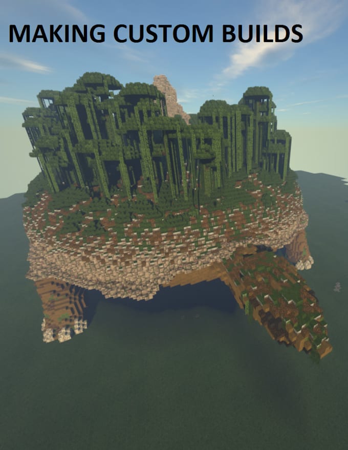 build and create anything you want in minecraft