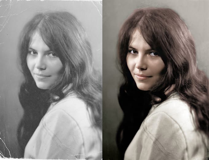 colourize, colour correct and upscale your photo