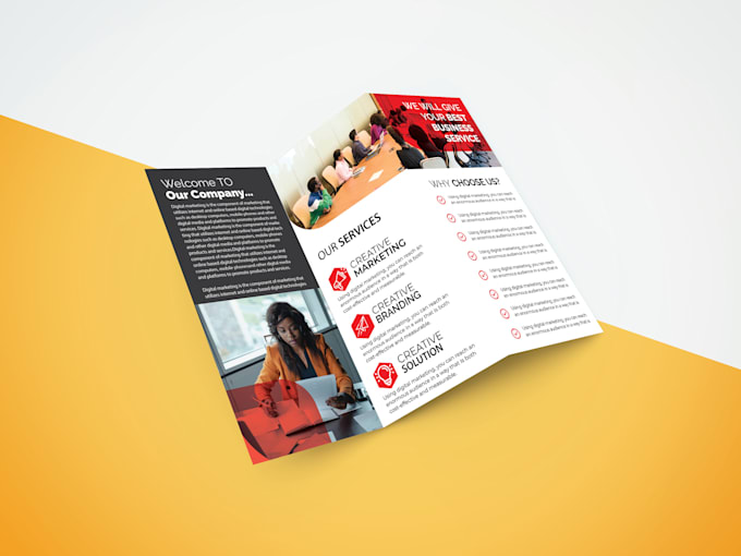 design flyer event flyer bifold tri fold for business