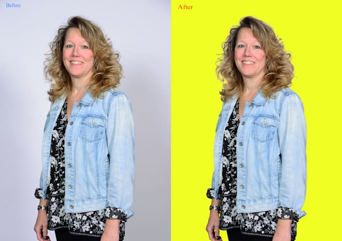 do background removal bulk photos, cut out images, retouch