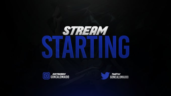 Design professional stream overlay, twitch overlay for gaming by ...