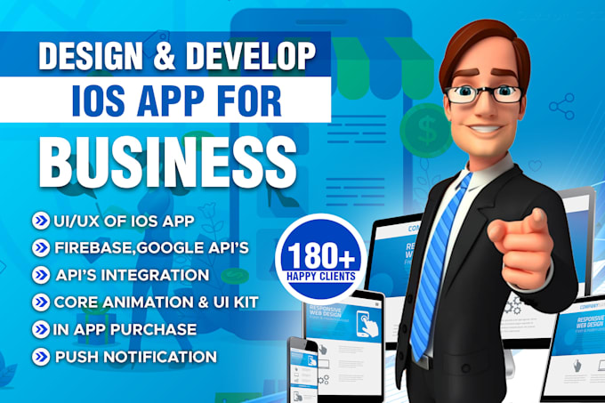 design and develop IOS app for your business