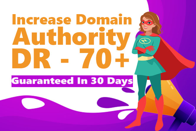 increase ahrefs domain rating DR 70 fast