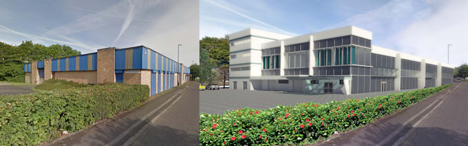 design virtual staging or renovation for your buildings