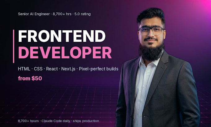 do frontend web development