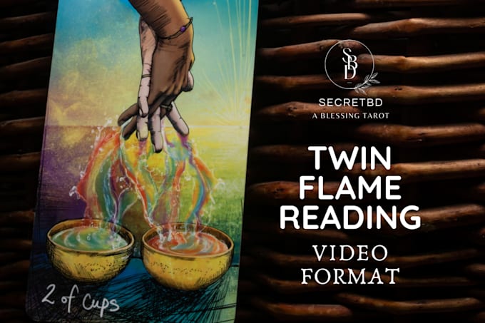 deliver an honest twin flame tarot reading with a personalized video