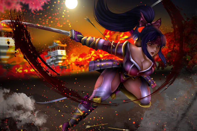 draw your sfw or nsfw semirealistic anime