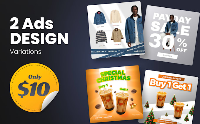 design scroll stopping facebook and instagram ads image